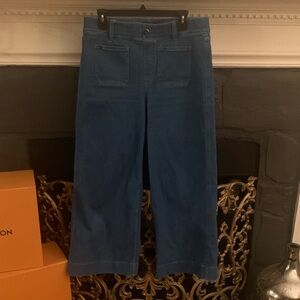 SPANX Blue Flare & Wide Leg Jeans